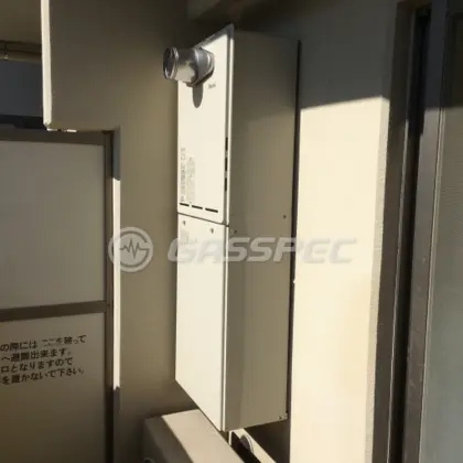 施工後の給湯器（リンナイ RUF-A1605SAT(B)）