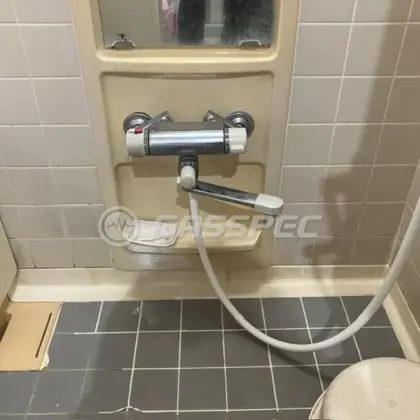施工前の水栓・蛇口