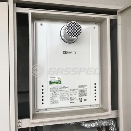 施工後の給湯器（ノーリツ GT-1660SAWX-T BL）
