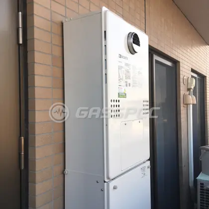 施工後の暖房熱源機（ノーリツ GTH-C2450AW3H-1 BL）