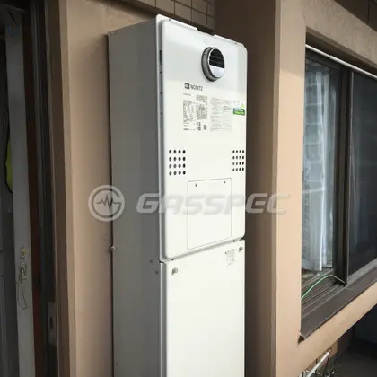 施工後の暖房熱源機（ノーリツ GTH-C2450AW3H-1 BL）