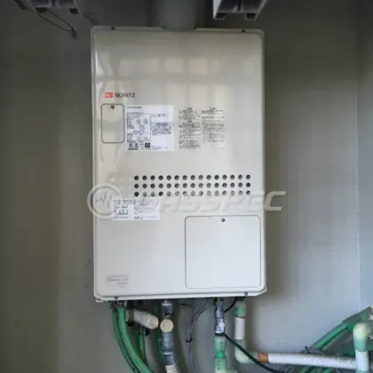 施工後の暖房熱源機（ノーリツ GTH-2444SAWX3H-H-1 BL）