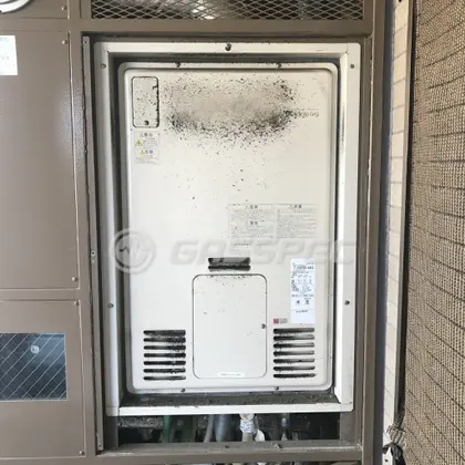 施工前の暖房熱源機