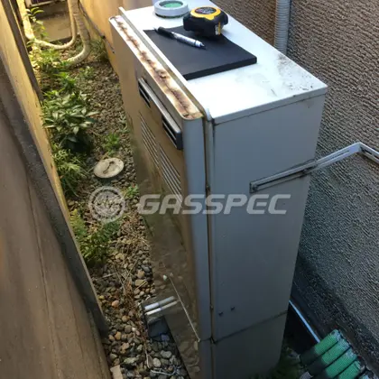 施工前の暖房熱源機（GS-R204B3-D）