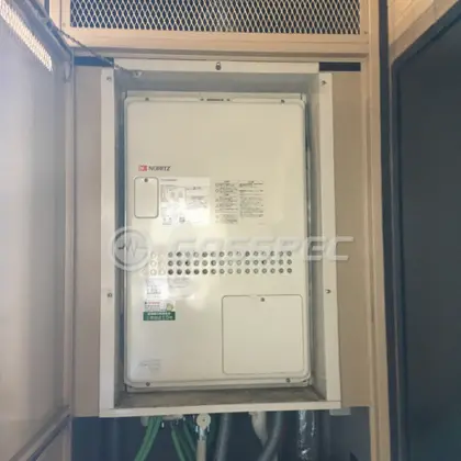 施工後の暖房熱源機（ノーリツ GTH-2444AWX3H-H-1 BL）