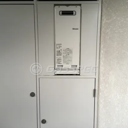 施工後の給湯器（リンナイ RUF-SA1615SAW）
