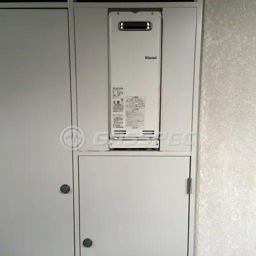 交換後の給湯器（リンナイ RUF-SA1615SAW）