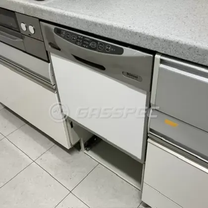 兵庫県尼崎市 交換前のビルトイン食洗機 リンナイ RKW-456C-SV
