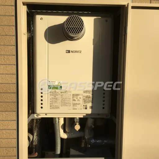 交換後の給湯器（ノーリツ GT-2060SAWX-T-1 BL）