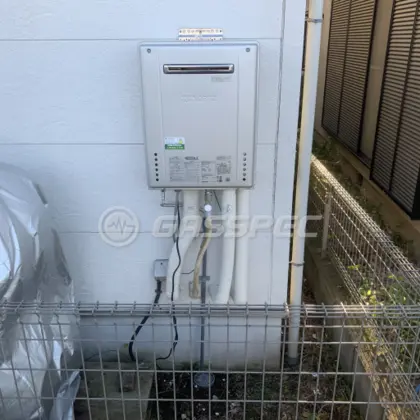 施工後の給湯器（ノーリツ GT-C2462AWX BL）