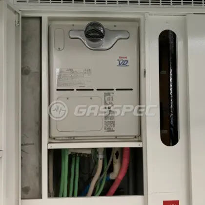 施工後の暖房熱源機（リンナイ RVD-A2400SAT2-3(A)）