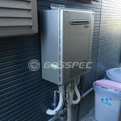 施工後の給湯器（ノーリツ GT-C2462AWX BL）