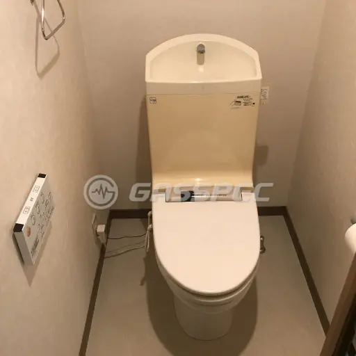 交換前のトイレ（TOTO CS978B　TCF9051LE）