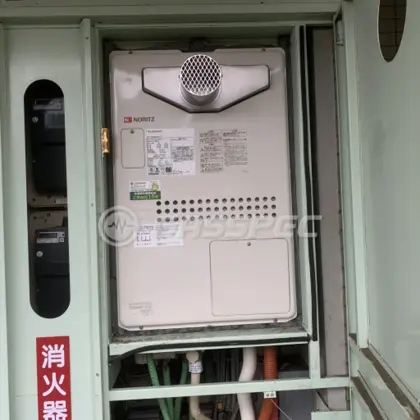 施工後の暖房熱源機（ノーリツ GTH-2444AWX3H-T-1 BL）