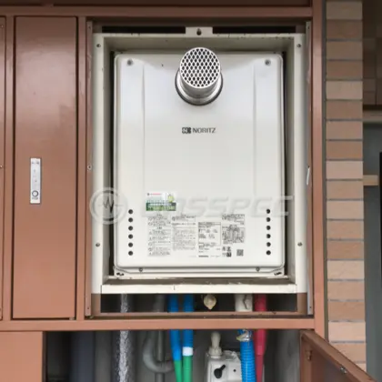 施工後の給湯器（ノーリツ GT-2460SAWX-T-1 BL）
