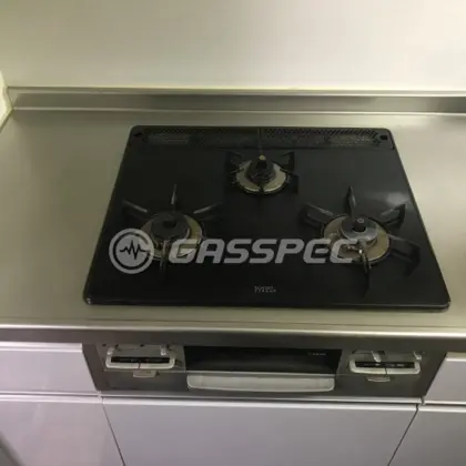 施工前のビルトインガスコンロ（R3G634A0L1V）
