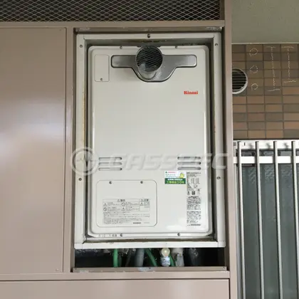 施工後の暖房熱源機（リンナイ RUFH-A2400SAT2-3）