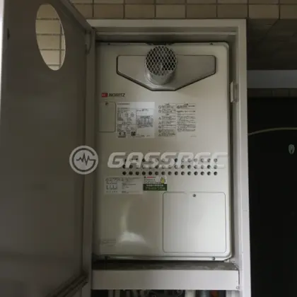 施工後の暖房熱源機（ノーリツ GTH-2444AWX3H-T-1 BL）