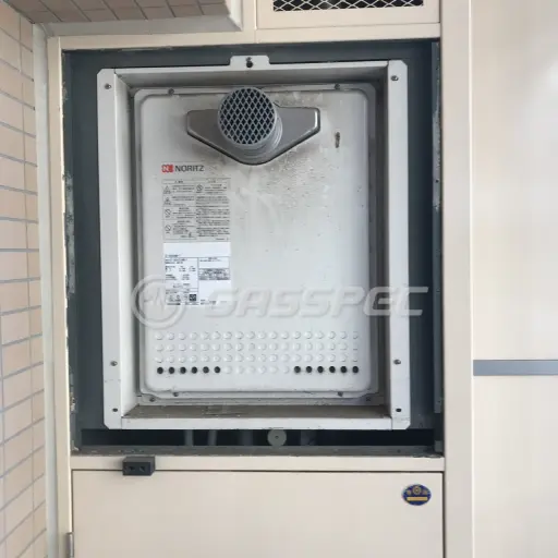 交換前の給湯器（ノーリツ GT-2428SAWX-T）