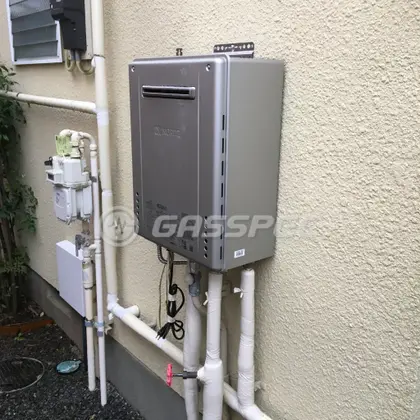 施工後の給湯器（ノーリツ GT-C2462AWX BL）