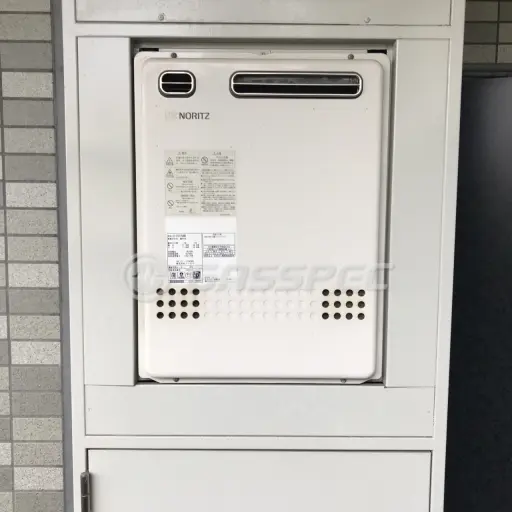 交換前の給湯器（ノーリツ GT-2027SAWX）