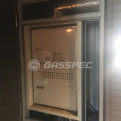 施工後の暖房熱源機（ノーリツ GTH-2444AWX3H-H-1 BL）