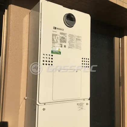 施工後の暖房熱源機（ノーリツ GTH-C2450AW3H-1 BL）