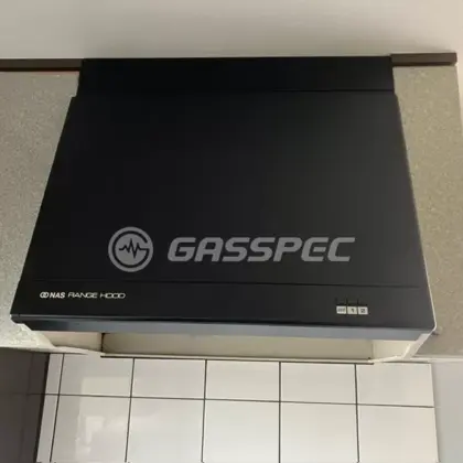 施工前のレンジフード
