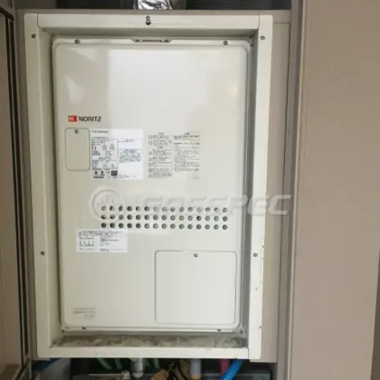施工後の暖房熱源機（ノーリツ GTH-2444AWX3H-H-1 BL）