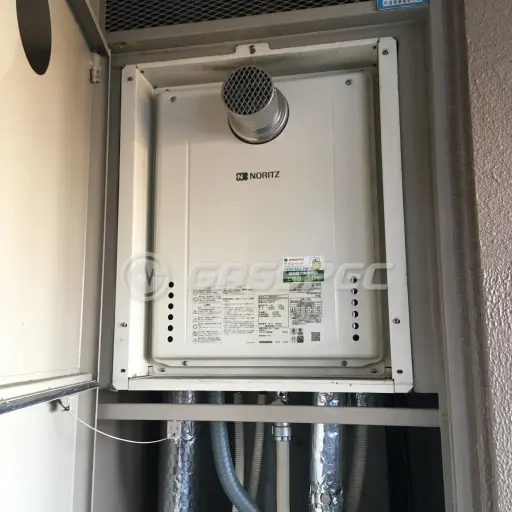 交換後の給湯器（ノーリツ GT-2460SAWX-T-1 BL）