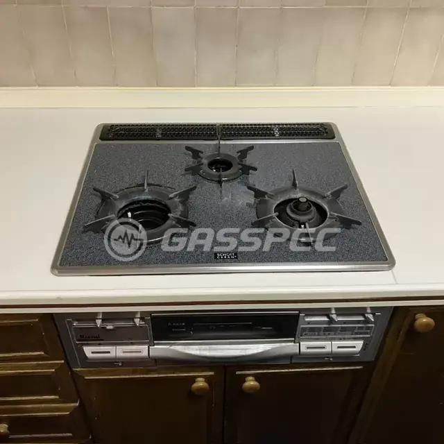 交換前のビルトインガスコンロ（リンナイ RSK-N38M5GS3H2）