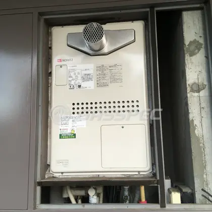 施工後の暖房熱源機（ノーリツ GTH-2444AWX3H-T-1 BL）