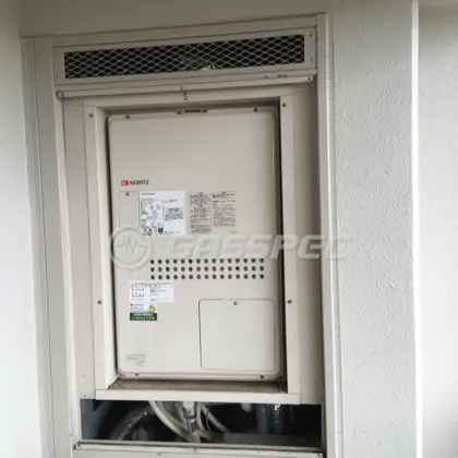 施工後の暖房熱源機（ノーリツ GTH-2444SAWX3H-H-1 BL）