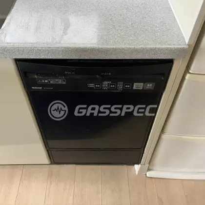 施工前のビルトイン食洗機（NP-P45FD1P）