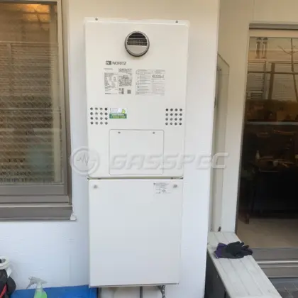 施工後の暖房熱源機（ノーリツ GTH-C2460AW3H BL）