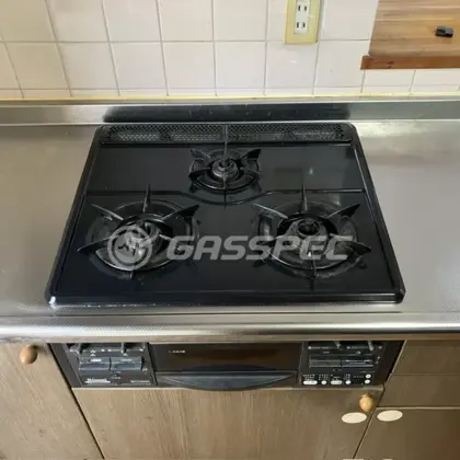 施工前のビルトインガスコンロ（RS38W3H1R）