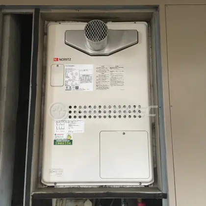 施工後の暖房熱源機（ノーリツ GTH-2444SAWX3H-T-1 BL）
