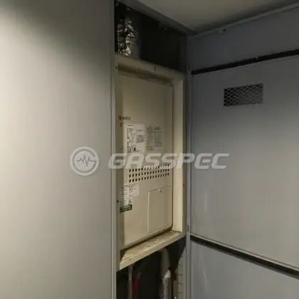 施工後の暖房熱源機（ノーリツ GTH-2444AWX3H-H-1 BL）