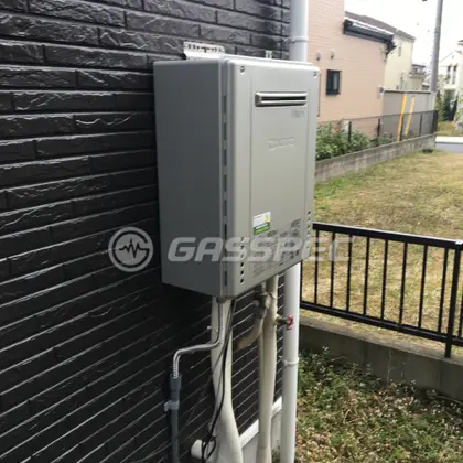 施工後の給湯器（ノーリツ GT-C2462SAWX BL）