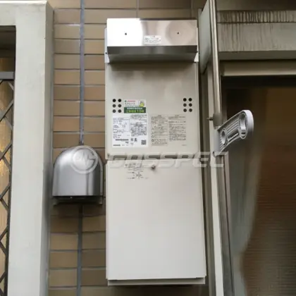施工後の給湯器（ノーリツ GQ-1639WS-1）