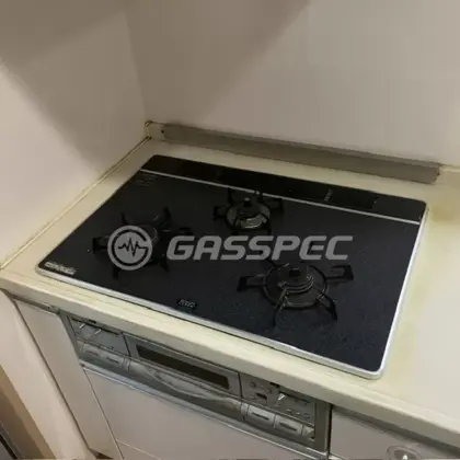 施工前のビルトインガスコンロ（S69EQ1Z）