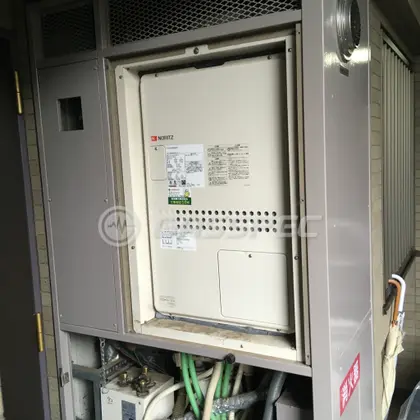 施工後の暖房熱源機（ノーリツ GTH-2444SAWX3H-H-1 BL）
