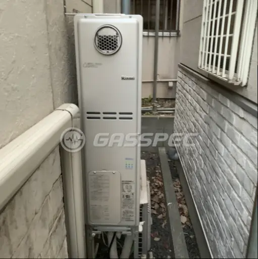 交換後の給湯器（リンナイ RUFH-SE2406AW2-3）