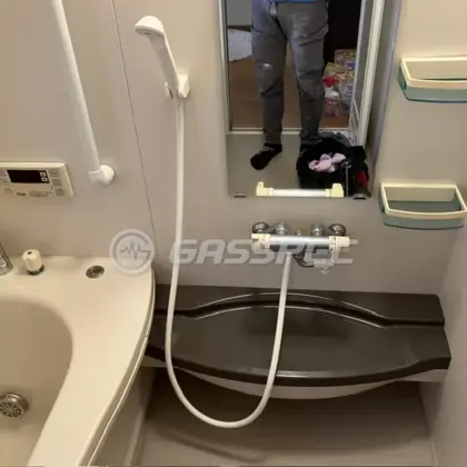 大阪府豊中市 交換前の水栓 TOTO TMJ40CRV73