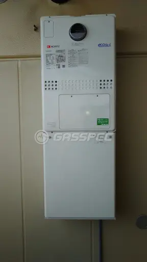 施工後の暖房熱源機（ノーリツ GTH-C2450AW3H BL）