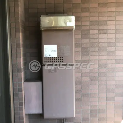 施工前の給湯器（GQ-1637WS）