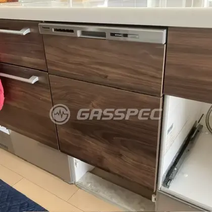 施工前のビルトイン食洗機（NP-45ME6WAS）