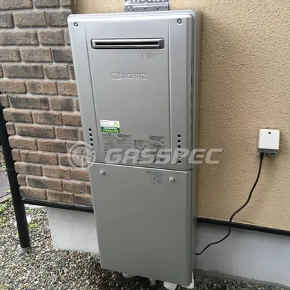 施工後の給湯器（ノーリツ GT-C2462AWX BL）