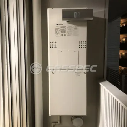 施工後の給湯器（ノーリツ GTH-C2460AW3H-L BL）