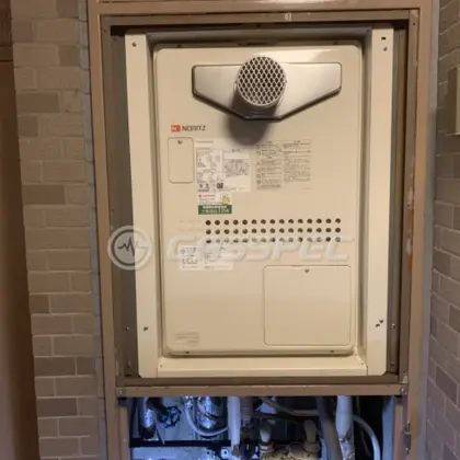 施工後の暖房熱源機（ノーリツ GTH-2444AWX3H-T-1 BL）